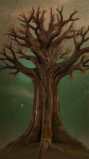 2D Mighty Oak Tree Grows into 3D Forest Spirit! 🌳✨