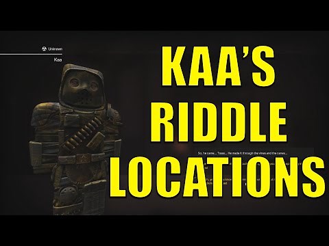 STALCRAFT | Kaa's Riddle Locations Part 1 - 4 | Full Guide | Stalker
