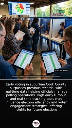 Illinois Primary Elections See Record Early Voting and Real-Time Election Tracking
