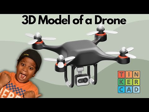 Tinkercad Drone Design: A Step-by-Step 3D Modeling Guide