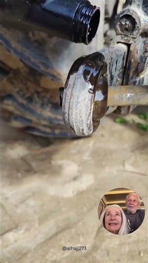 Lubing Your Ball Joint #mechanic #suspension #trucks