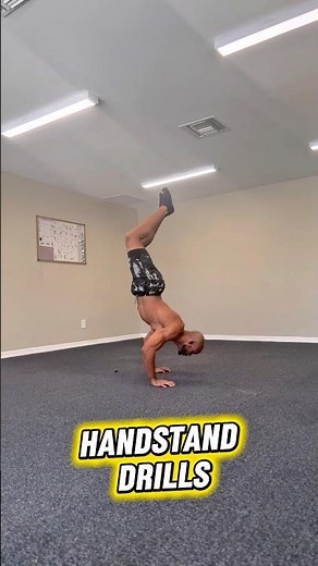 Handstand Drills for Beginners | Kick Ups, Shoulder Taps & Wall Walks