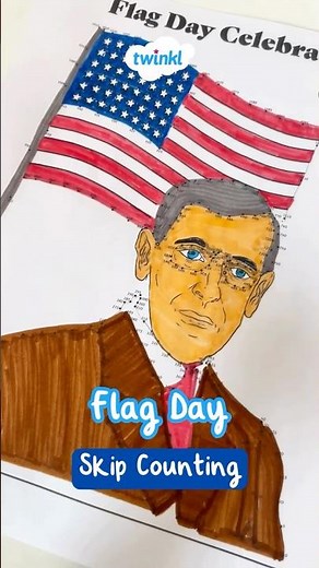 Flag Day Skip Counting by 5s | Flag Day for Kids | Twinkl USA
