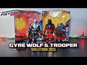 Roboskull Skeletron Gyre Wolf & Wolf Trooper (2025) Action Figure Review! - RetroShArK