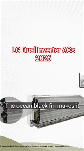 LG Dual Inverter ACs 2026🔥 |Anti virus Protection| Ocean Black Protection #lgairconditioner#dualcool