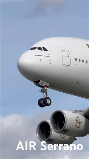 How huge is this plane ✈️ ❤️ 🇦🇪 a380-800 #aviation #shorts #airplane #planespotting