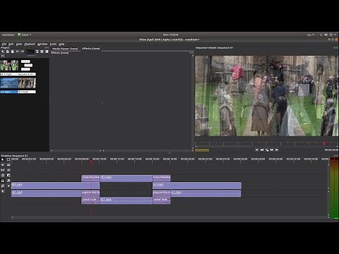 Olive: How To Crossfade Audio & Video Clips A Video Editing Tutorial.