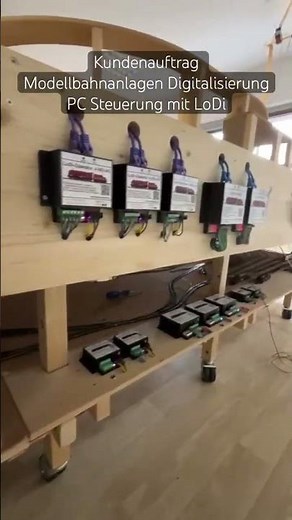 Modellbahnanlagen Digitalisierung und PC Steuerung mit LoDi - Kundenauftrag