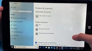 Watch 8inch Tablet with Windows 10 Home and Office for Business on Amazon Live