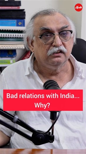 1.3K reactions · 79 comments | Why bad relations with India? Watch this video to know shabbat zaidi's perspective #hustle #shabbar #india #pakistan | Hustle | Facebook