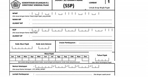Formulir Surat Setoran Pajak (SSP).xlsx