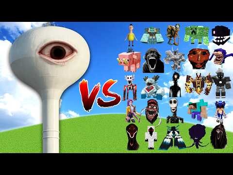 Watch Tower (Doctor Nowhere) vs The STRONGEST Minecraft Bosses… Who Wins?!