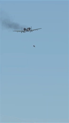 A-10 Thunderbolt Engages Naval Target Over Open Waters!