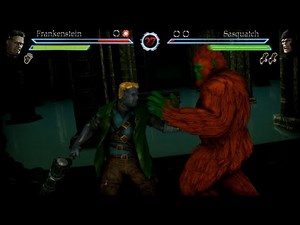 Terrordrome 2: Reign of the Legends - Frankenstein vs Sasquatch