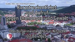 Wochenrückblick – Oberbürgermeister Dr. Thomas Nitzsche spricht über die letzte Woche