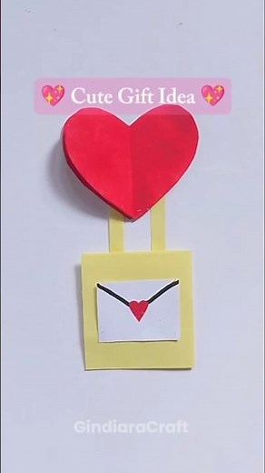 DIY Heart Pop-Up Card | Easy Handmade Romantic Gift #DIYGifts #OrigamiCard #PopUpCard #PaperCraft