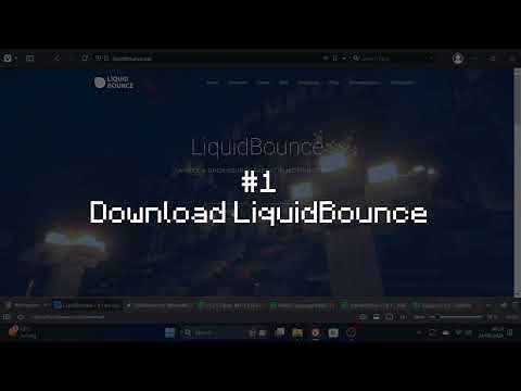 HOW TO INSTALL LIQUIDBOUNCE FOR MINECRAFT 1.21 (Manual Installation)