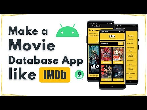 Make a Movie Database App like "IMDB" | Android Project Full Tutorial