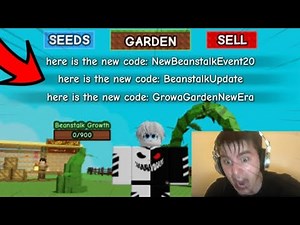 ALL NEW CODES IN GROW A GARDEN… ( Beanstalk Update )