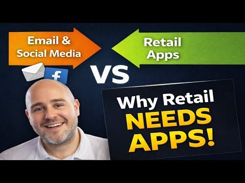 Retail Apps vs Email & Social Media: What Actually Drives Repeat Customers