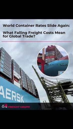 “World Container Rates Slide Again: What Falling Freight Costs Mean for Global Trade”