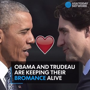 Obama, Trudeau re-ignite bromance over dinner