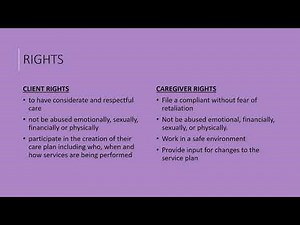 Ethics Training for Caregivers