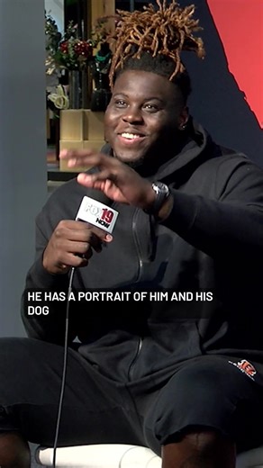 When BOTH the guests are 6'8" and weigh a combined 700 lbs, you know it's the BIGGEST episode of Bengals NOW yet 😉 Stream the latest episode of Bengals NOW with guests Orlando Brown Jr. and Amarius Mims on FOX19.com and FOX19 NOW | FOX19