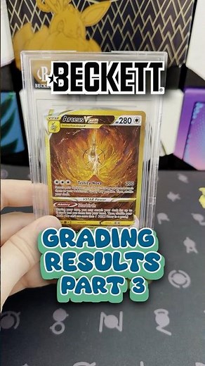 Gold Arceus VStar from Crown Zenith! #pokemonchannel #collectiblecards #pokemoncards #gradedcards