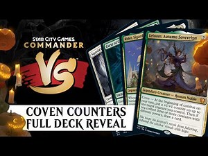 "Coven Counters" Full Deck Reveal | Midnight Hunt | Magic The Gathering Commander