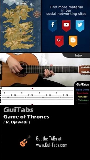 How to play Game Of Thrones 👑 (Short Version) - Billy Joel / Guitar Lesson / GuiTabs