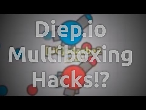 Diep.io: HACKS!? | CONTROLLING TWO PLAYERS AT ONCE