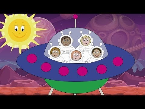 5 Little Men In A Flying Saucer! Nursery Rhyme for Babies and Toddlers from Sing and Learn!