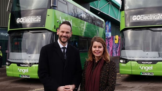 Newcastle launch for £17m electric bus fleet on key North East routes