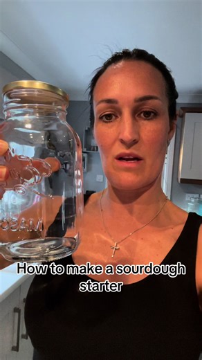 It’s here! Instructions on how to make your very own sourdough starter - the EASY way. All sourdough recipes need a starter. A starter consists of flour and water that, once fermented, acts like a wild yeast with plenty of good bacteria which actually nourishes you rather than fills you full of crap like shop bought bread. To make your starter you will need a large glass jar with a lid, strong white bread flour (I use organic Doves Farm) and water. Day 1: 100g white bread flour 100ml water (bott