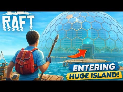 Arriving Tangaroa island but Preparing first | #raft ‪@gamingslayer7071‬