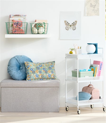 8.7K views · 22 reactions | Dorm room clutter, meet your match!  Turn your small dorm room into a storage sanctuary with these space-saving solutions from #TheContainerStore: https://container.store/3Tvm0DW Which product is your favorite? Comment below!  | The Container Store | Facebook
