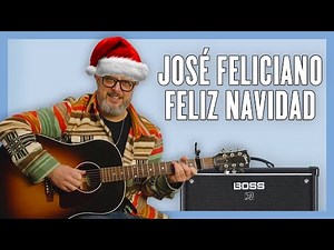 Learn José Feliciano Feliz Navidad on Guitar • Easy Christmas Song