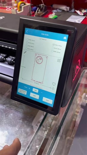 Unique Papercutting Techniques at Zahid Mobile Wholesale Shop