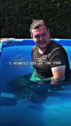 Would you choose the cold pool or the hot pool?