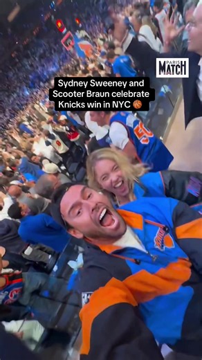 Sydney Sweeney and Scooter Braun Celebrate Knicks Comeback at MSG