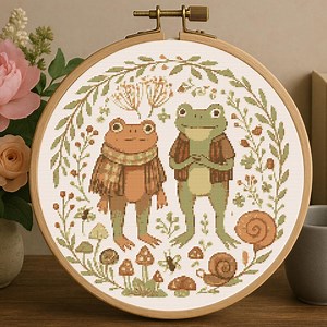 Frog Cross Stitch Super Easy Cross Stitch Digital Download Pdf -punto Croce- Patron Punto De Cruz- Ponto Cruz Grfico- Baby Frog Cross Stitch - Etsy