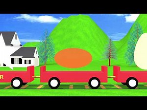 The Shape Train | HD Animation