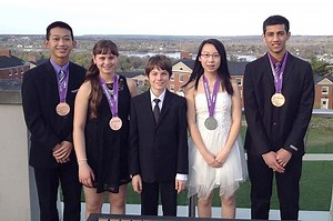 Students bring home four medals from Canada-Wide Science Fair