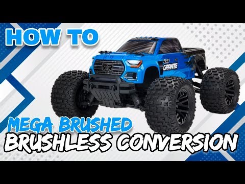 HOW TO | Arrma Granite 4x4 Mega Brushless Conversion & Center Differential Install
