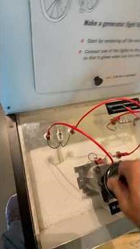 🔋💡 Generate Electricity by Hand! How to Power a Bike Light Manually #electricalbike #viral