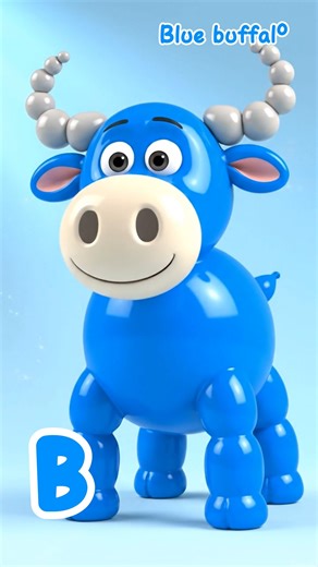 ABC Colorful Balloon Animal Song (ABCD) #animals #colorful #balloon