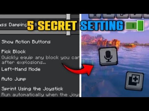 Minecraft Bedrock Secret Setting Mcpe in [ Java Style ] #minecraft