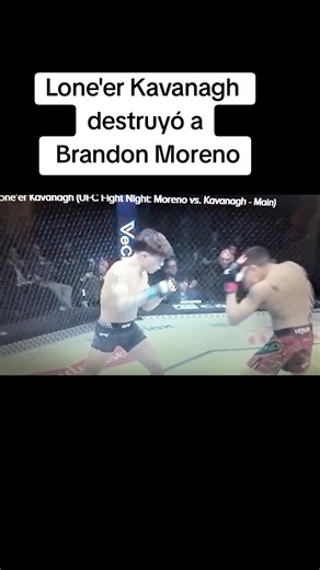 Lone'er Kavanagh destruyó a Brando Moreno y casi lo noqueó.
