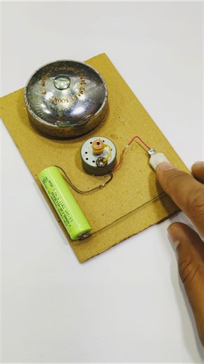 how to make electric Bell #science #viral #shorts